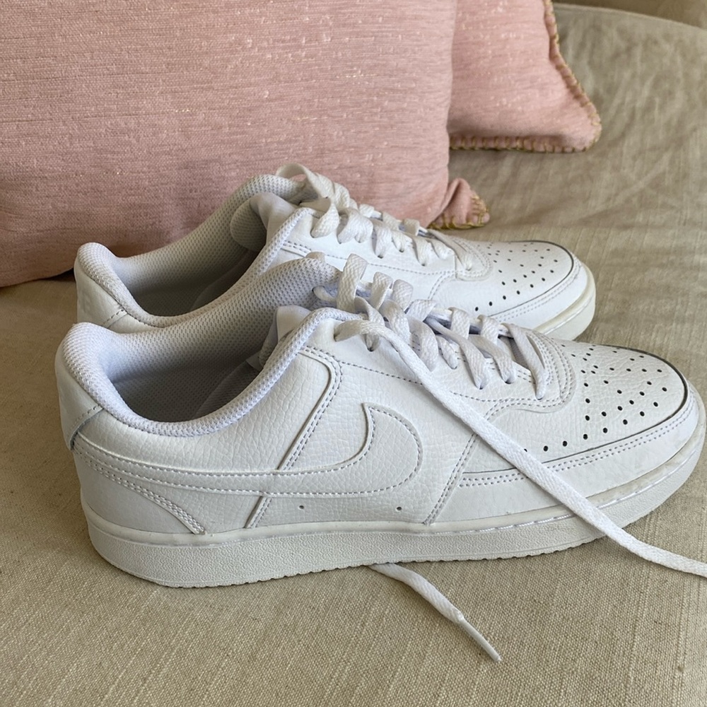 Nike Women’s Court Vision Low White Shoes
